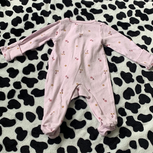 NEWBORN “little sister” footie pjs - Picture 3 of 6